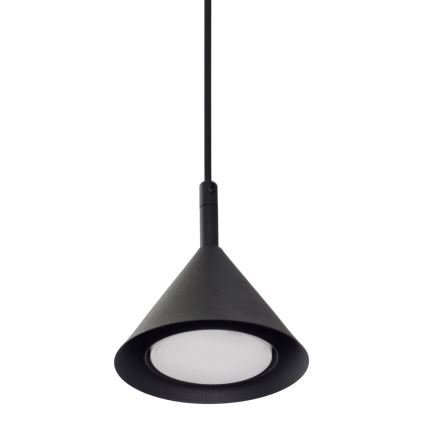 Lampadario a sospensione con filo ETNA 3xGX53/10W/230V ragno nero