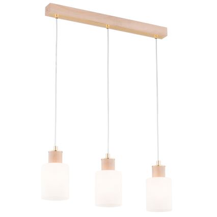 Lampadario a sospensione con filo EVIC 3xE27/60W/230V