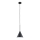Lampadario a sospensione con filo FABO 1xE27/15W/230V nero