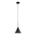 Lampadario a sospensione con filo FABO 1xE27/15W/230V nero