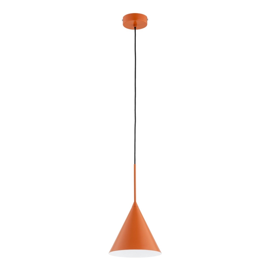 Lampadario a sospensione con filo FABO 1xE27/15W/230V rame