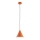 Lampadario a sospensione con filo FABO 1xE27/15W/230V rame