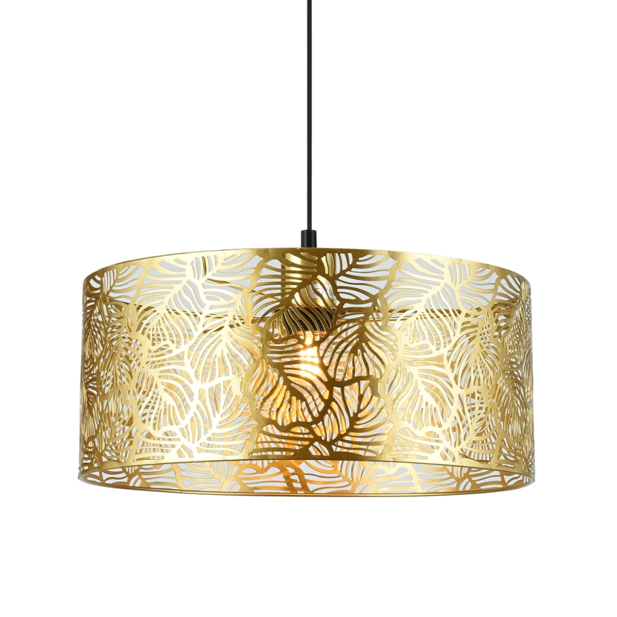 Lampadario a sospensione con filo FIORE 1xE27/15W/230V oro