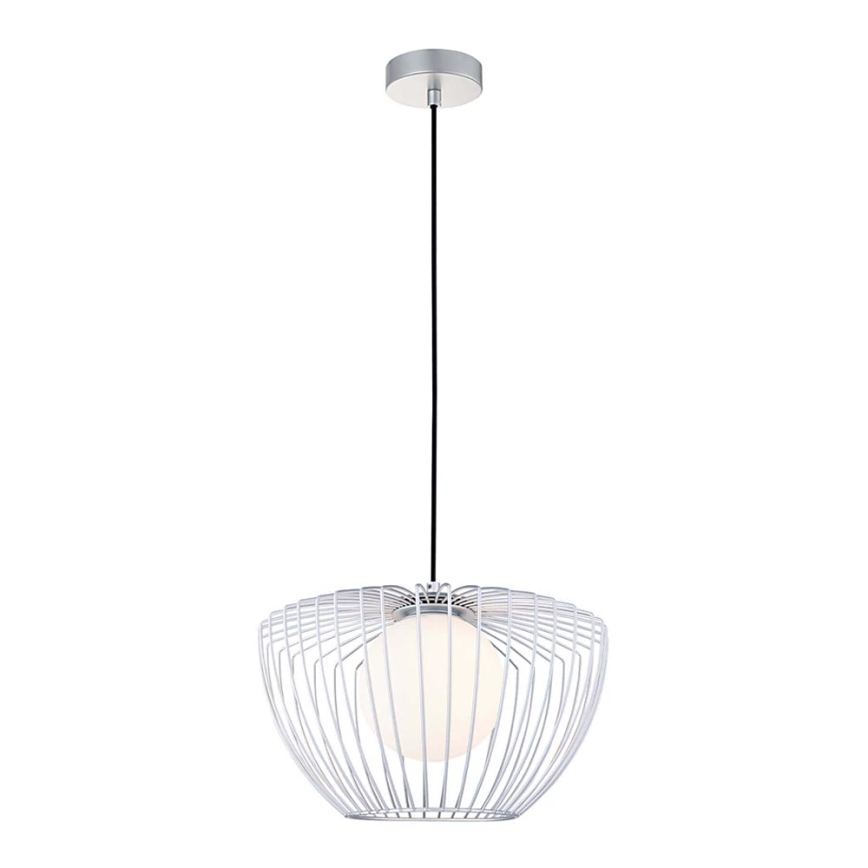 Lampadario a sospensione con filo FORMAL 1xG9/4W/230V argento