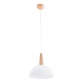 Lampadario a sospensione con filo FOTYN 1xE27/15W/230V marrone