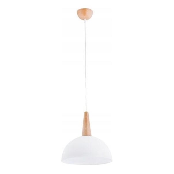 Lampadario a sospensione con filo FOTYN 1xE27/15W/230V marrone