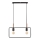 Lampadario a sospensione con filo FRAME 2xE27/60W/230V nero