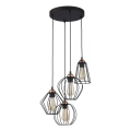 Lampadario a sospensione con filo GALAXY 4xE27/60W/230V