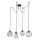 Lampadario a sospensione con filo GALAXY 4xE27/60W/230V ragno