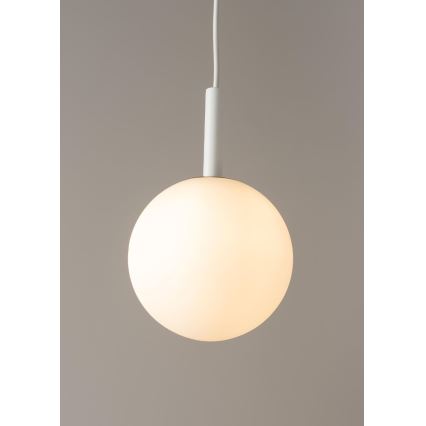 Lampadario a sospensione con filo GAMA 1xG9/12W/230V bianco