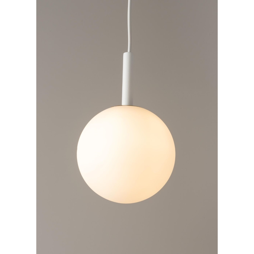 Lampadario a sospensione con filo GAMA 1xG9/12W/230V bianco
