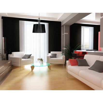 Lampadario a sospensione con filo GILLENIA 1xE27/60W/230V