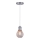 Lampadario a sospensione con filo GLIVA 1xE27/60W/230V