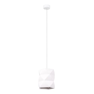 Lampadario a sospensione con filo GOBI 1xE27/15W/230V ceramiche