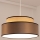 Lampadario a sospensione con filo GRACE 1xE27/60W/230V beige/marrone