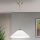 Lampadario a sospensione con filo GRADO 1xE27/60W/230V diametro 40 cm ottone