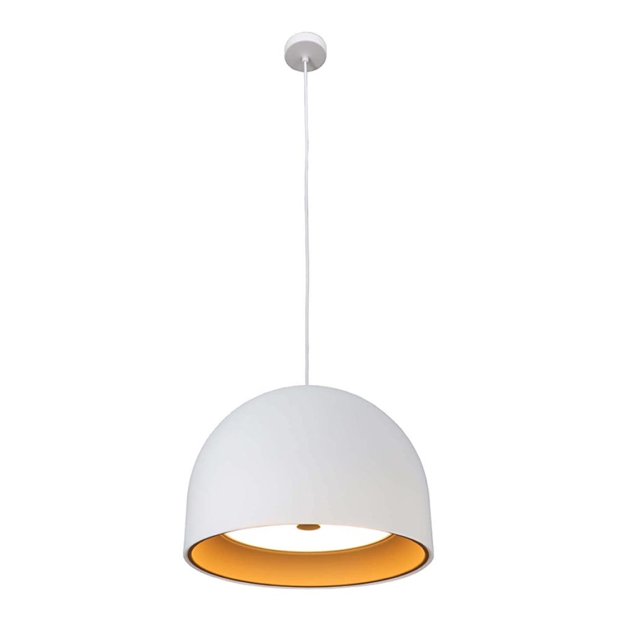 Lampadario a sospensione con filo GRAVITY 3xE27/7W/230V bianco