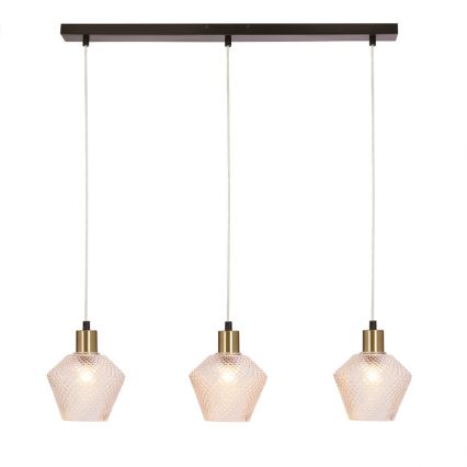 Lampadario a sospensione con filo GRENIKO 3xE14/40W/230V