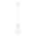 Lampadario a sospensione con filo HALO 1xG9/8W/230V diametro 12 cm bianco