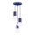 Lampadario a sospensione con filo HALO 3xG9/8W/230V diametro 25 cm blu