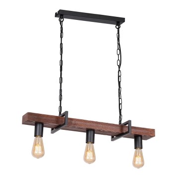 Lampadario a sospensione con filo HARD 3xE27/60W/230V