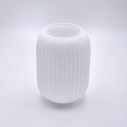 Lampadario a sospensione con filo HARMA 1xE27/15W/230V diametro 14 cm bianco/oro