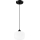 Lampadario a sospensione con filo HARMA 1xE27/15W/230V diametro 20 cm bianco/nero