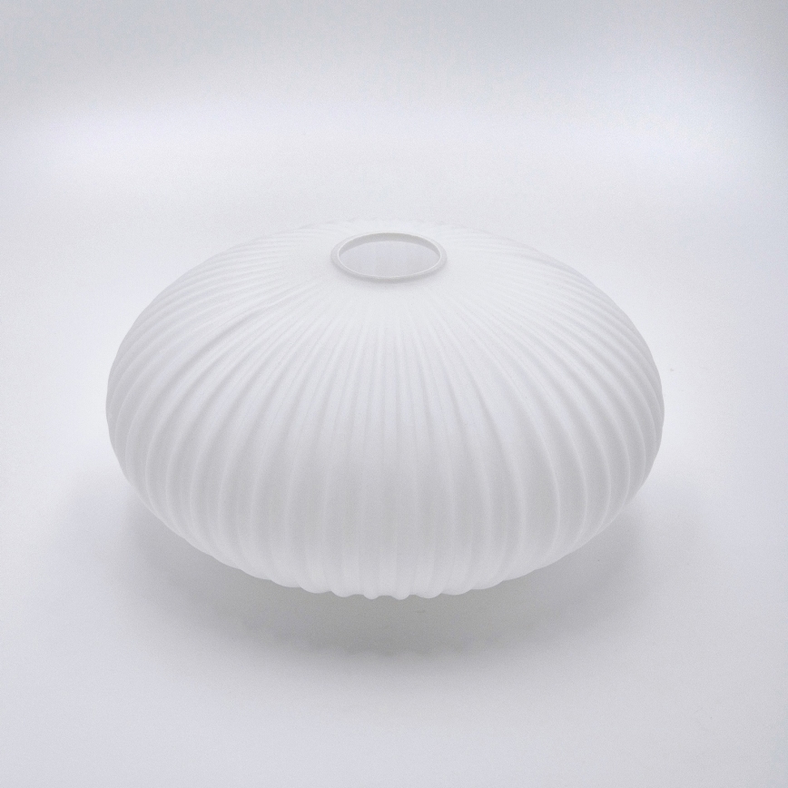 Lampadario a sospensione con filo HARMA 1xE27/15W/230V diametro 25 cm bianco/oro