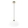 Lampadario a sospensione con filo HARMA 1xE27/15W/230V diametro 30 cm bianco/oro
