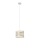 Lampadario a sospensione con filo HELEN 1xE27/15W/230V diametro 20 cm color crema/oro