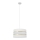 Lampadario a sospensione con filo HELEN 1xE27/15W/230V diametro 35 cm bianco/oro