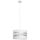 Lampadario a sospensione con filo HELEN 1xE27/60W/230V diametro 35 cm bianco