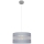Lampadario a sospensione con filo HELEN 1xE27/60W/230V diametro 35 cm grigio/argento
