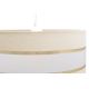 Lampadario a sospensione con filo HELEN 1xE27/60W/230V diametro 40 cm color crema/oro
