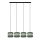 Lampadario a sospensione con filo HELEN 4xE27/15W/230V verde/oro
