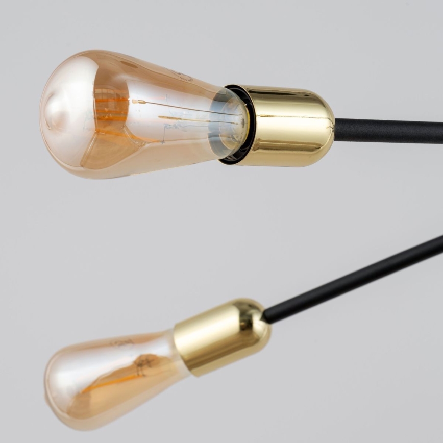 Lampadario a sospensione con filo HELIX 4xE27/15W/230V