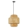 Lampadario a sospensione con filo HILO 1xE27/40W/230V diametro 38 cm bambù
