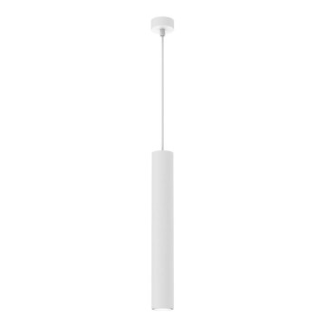 Lampadario a sospensione con filo HUDSON 1xGU10/8W/230V bianco