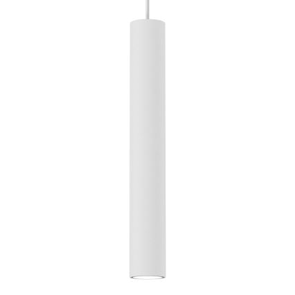 Lampadario a sospensione con filo HUDSON 1xGU10/8W/230V bianco