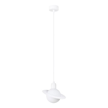 Lampadario a sospensione con filo HYPERION 1xG9/8W/230V bianco