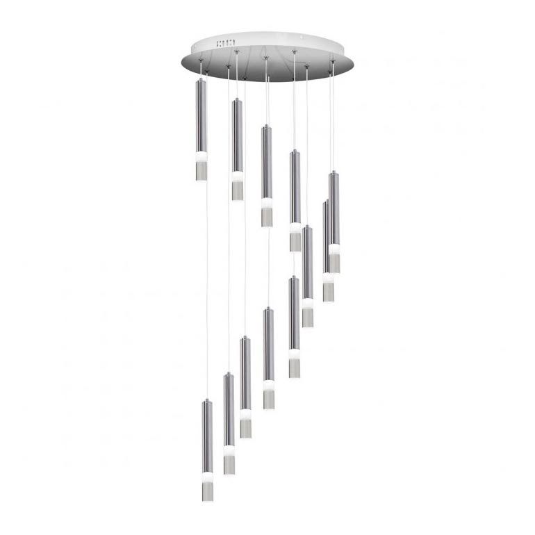 Lampadario a sospensione con filo ICE 12xLED/1W/230V