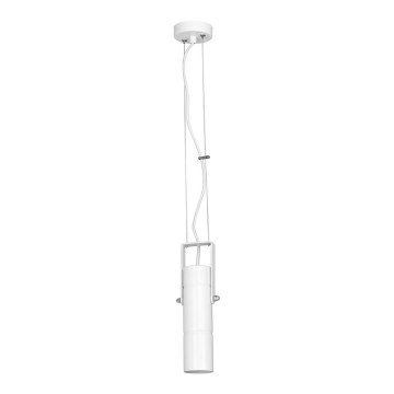 Lampadario a sospensione con filo IMPLODE 1xGU10/8W/230V bianco