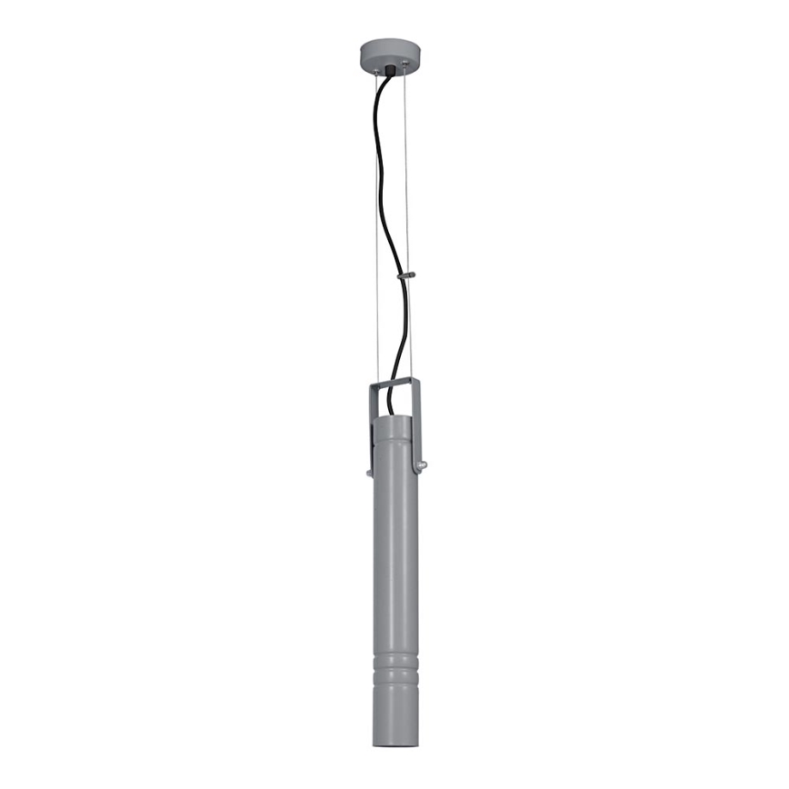 Lampadario a sospensione con filo IMPLODE 1xGU10/8W/230V grigio