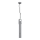 Lampadario a sospensione con filo IMPLODE 1xGU10/8W/230V grigio