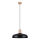 Lampadario a sospensione con filo INDY 1xE27/15W/230V diametro 38 cm nero