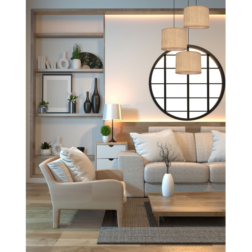 Lampadario a sospensione con filo IRMA 3xE27/60W/230V diametro 45 cm