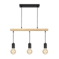 Lampadario a sospensione con filo IZZY 3xE27/60W/230V