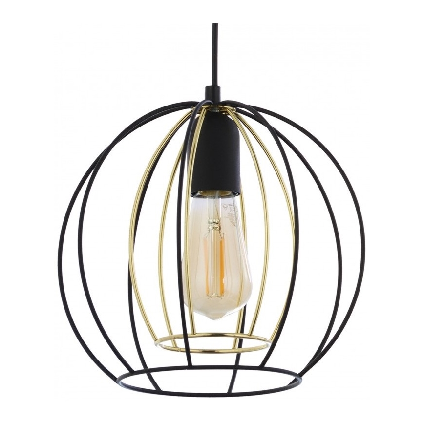 Lampadario a sospensione con filo JAULA 3xE27/60W/230V