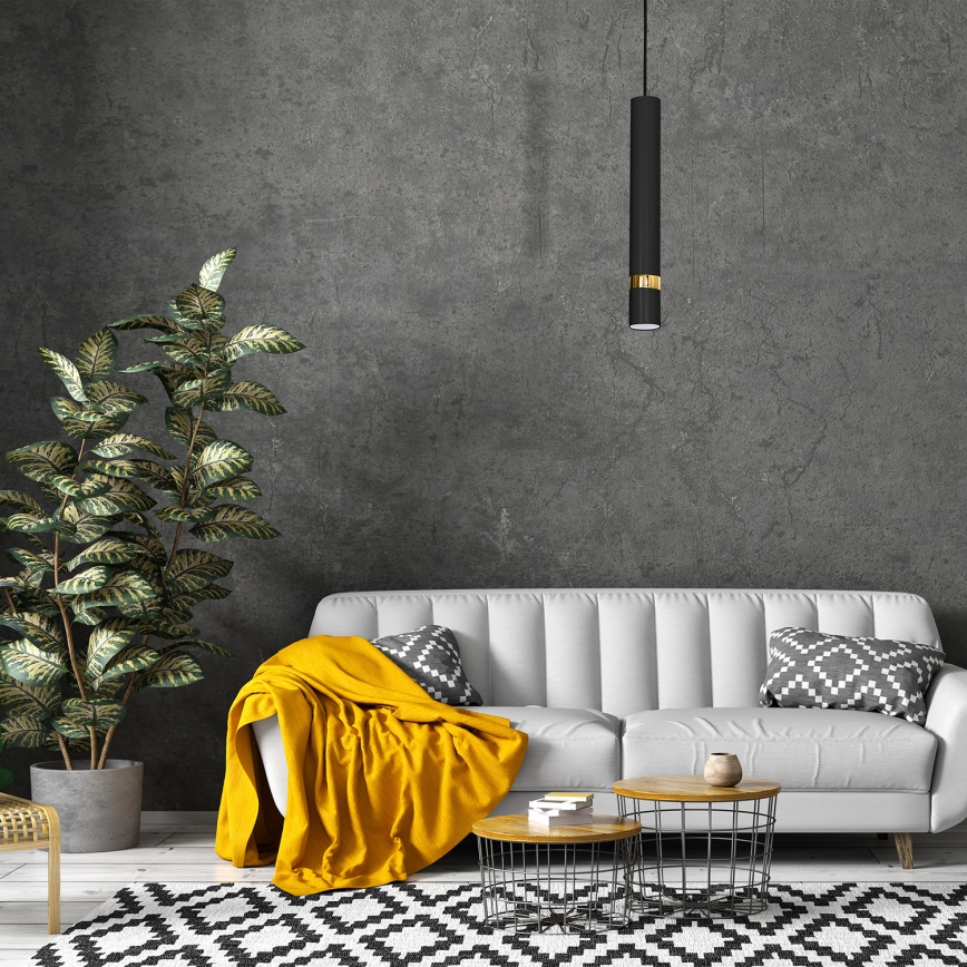 Lampadario a sospensione con filo JOKER 1xGU10/25W/230V nero