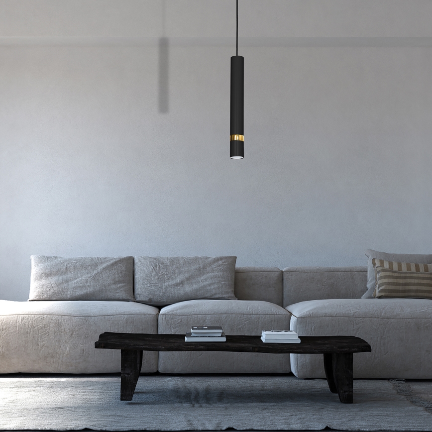 Lampadario a sospensione con filo JOKER 1xGU10/25W/230V nero